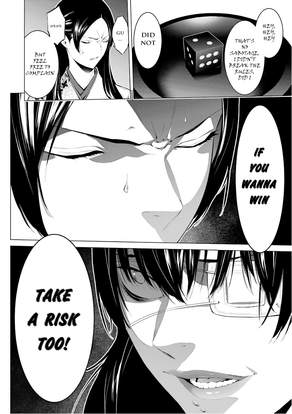 Kakegurui Midari Chapter 33 page 13 - Chapter 33: Keeping woman 4