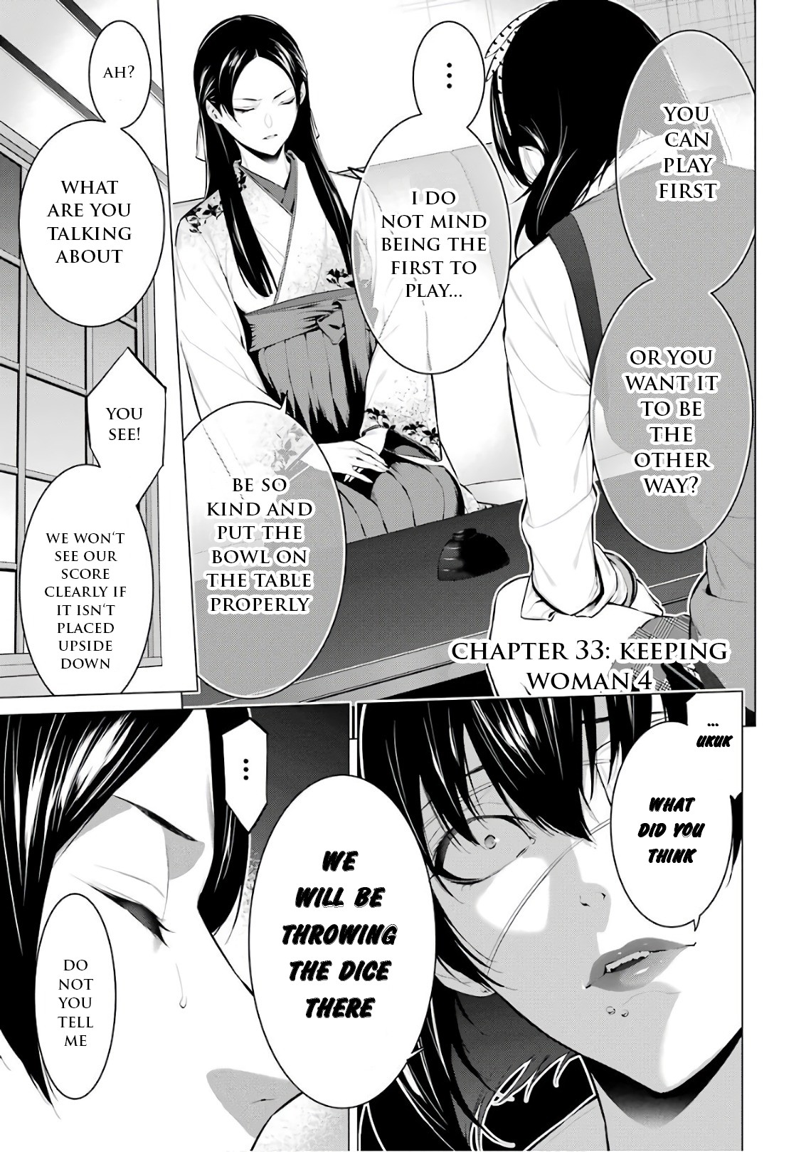 Kakegurui Midari Chapter 33 page 2 - Chapter 33: Keeping woman 4