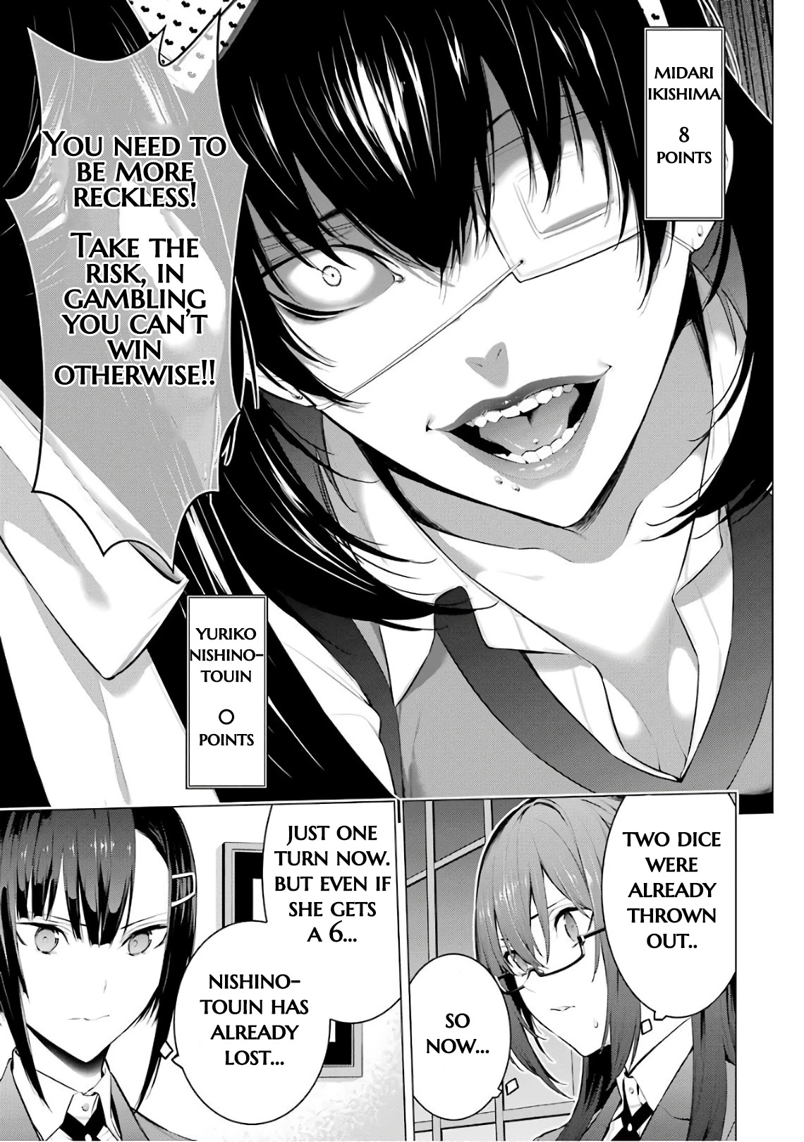 Kakegurui Midari Chapter 34 page 3 - Chapter 34: Keeping woman 5