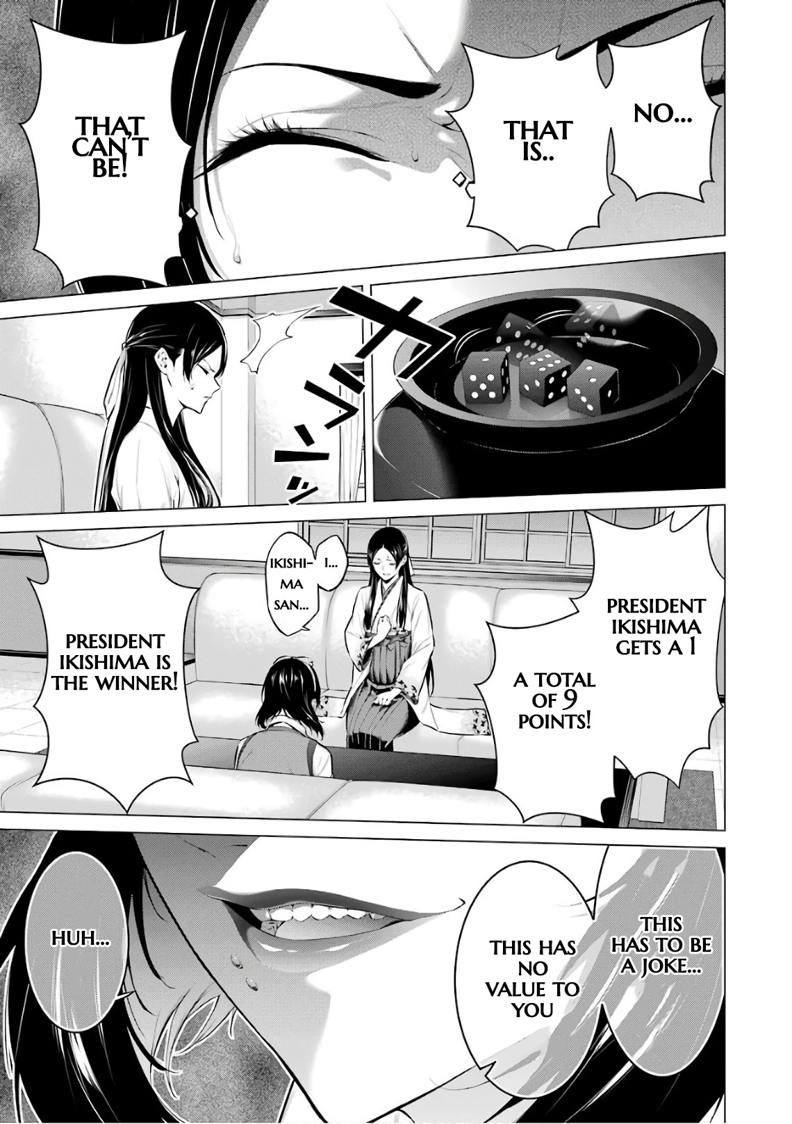 Kakegurui Midari Chapter 34 page 8 - Chapter 34: Keeping woman 5