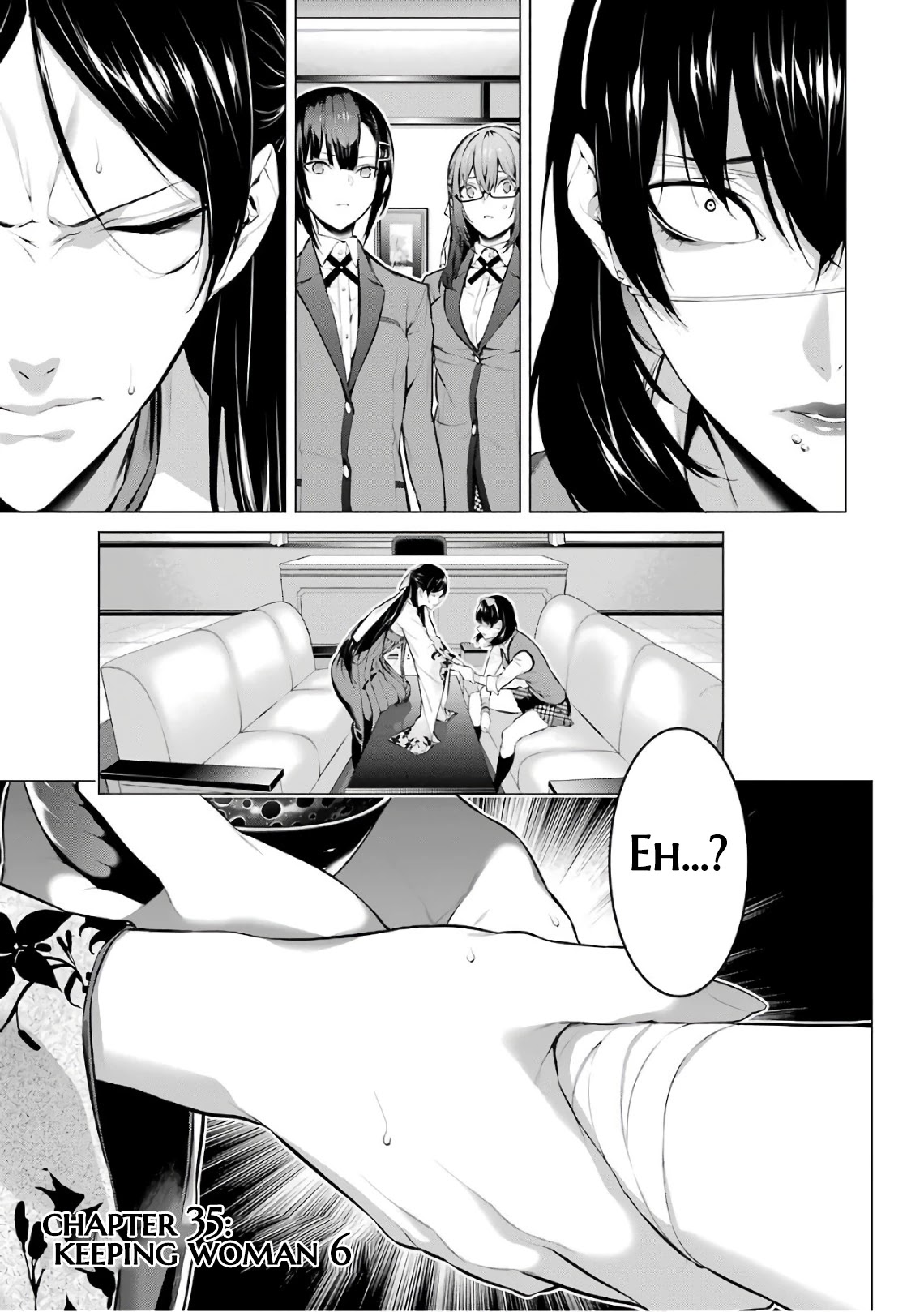 Kakegurui Midari Chapter 35 page 1 - Chapter 35: Keeping woman 6