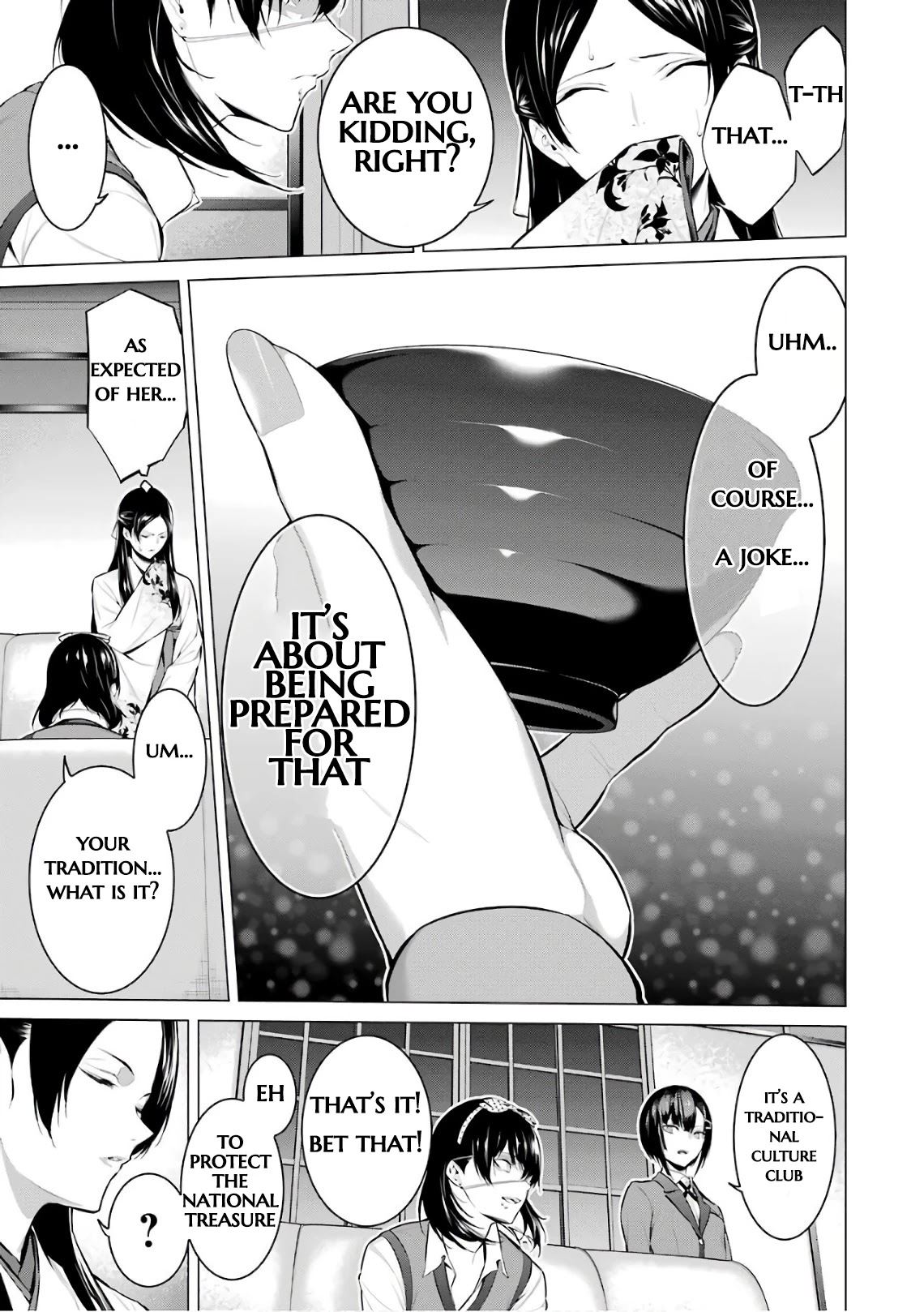 Kakegurui Midari Chapter 35 page 5 - Chapter 35: Keeping woman 6