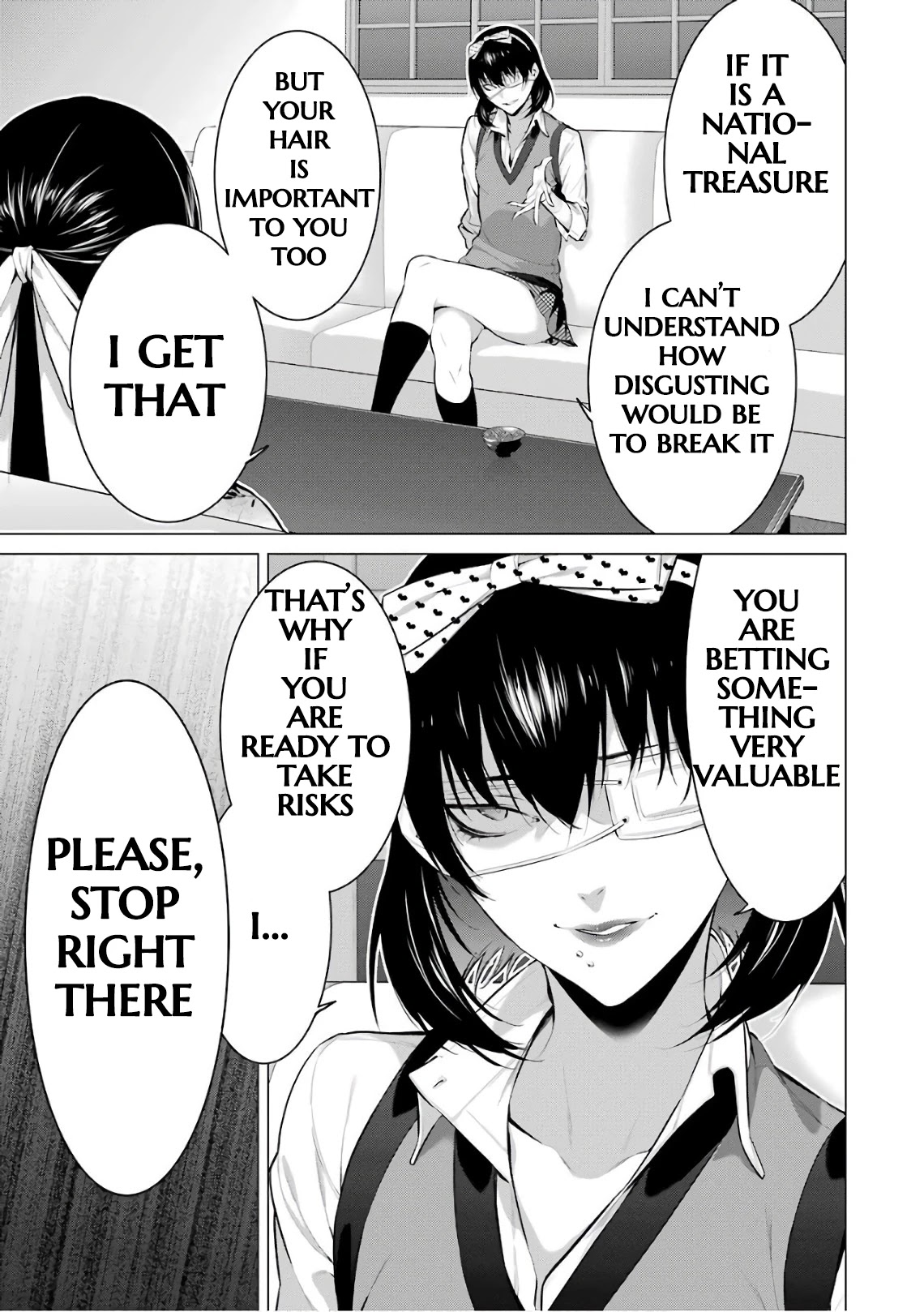 Kakegurui Midari Chapter 36 page 9 - Chapter 36: Keeping woman 7