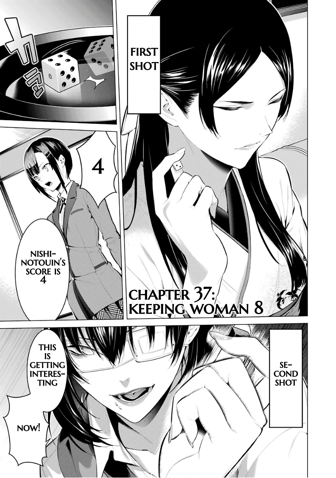 Kakegurui Midari Chapter 37 page 1 - Chapter 37: Keeping woman 8