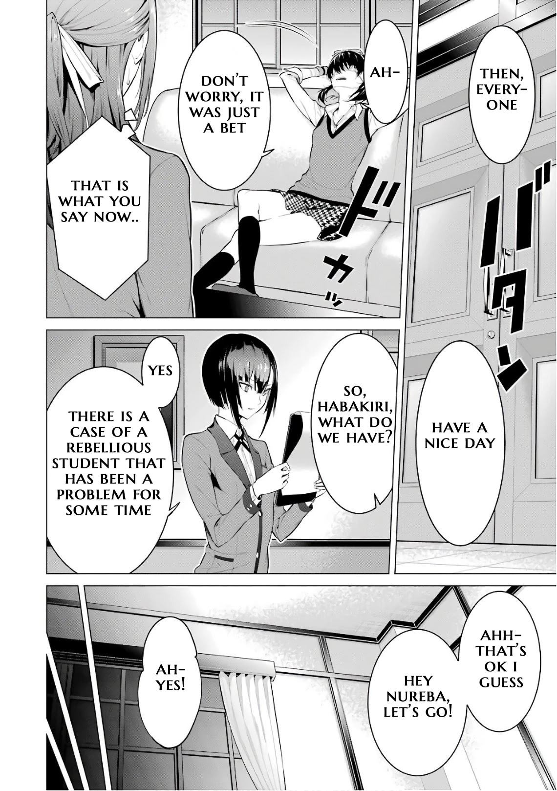 Kakegurui Midari Chapter 38 page 12 - Chapter 38: Keeping woman 9