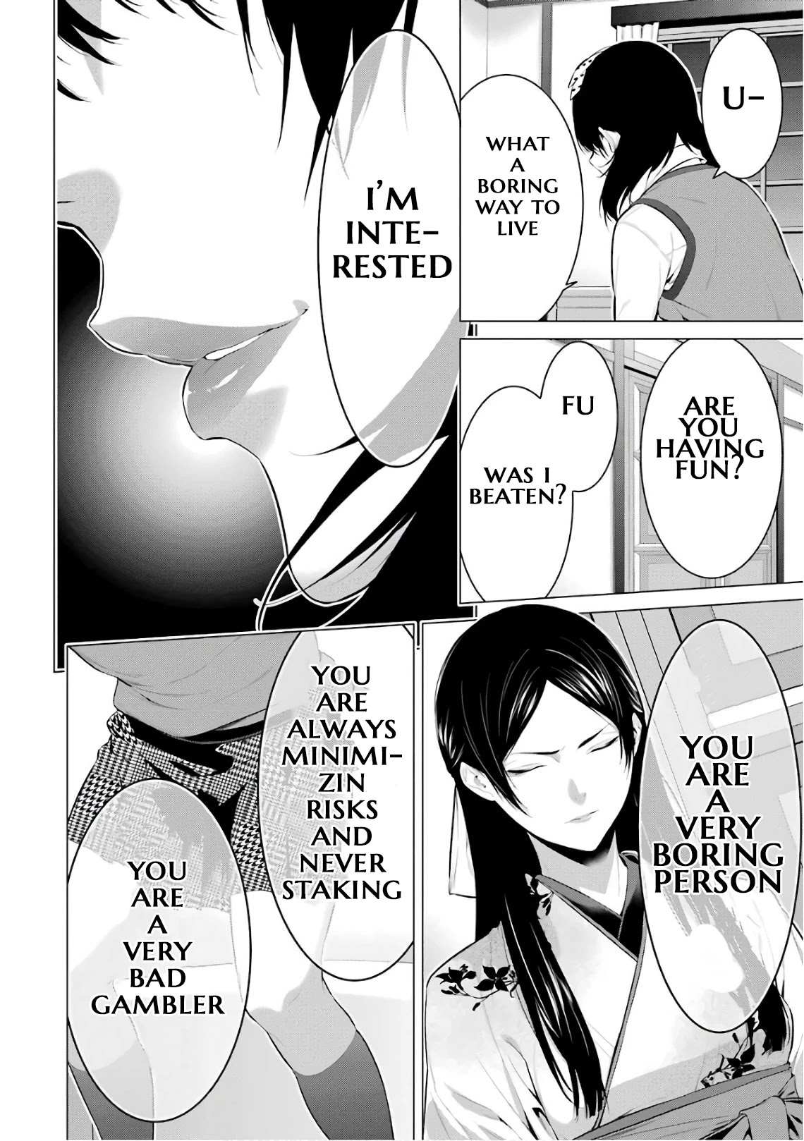 Kakegurui Midari Chapter 38 page 6 - Chapter 38: Keeping woman 9