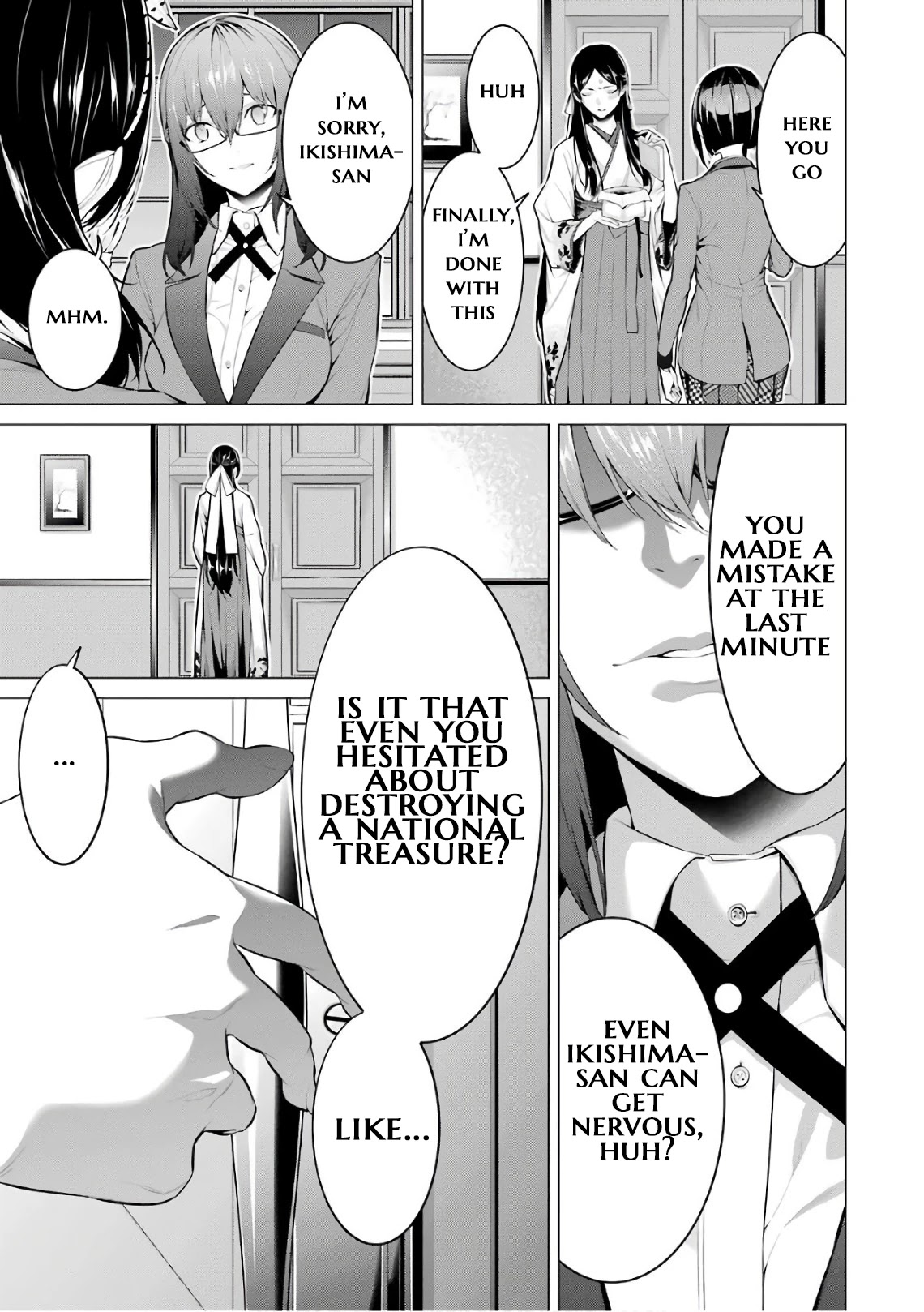 Kakegurui Midari Chapter 38 page 9 - Chapter 38: Keeping woman 9