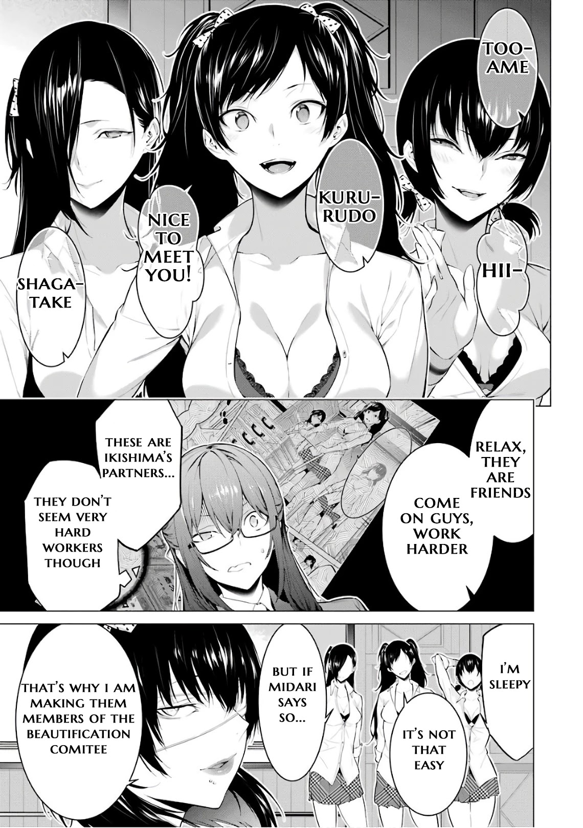 Kakegurui Midari Chapter 39 page 3 - Chapter 39: Stabbing woman 1