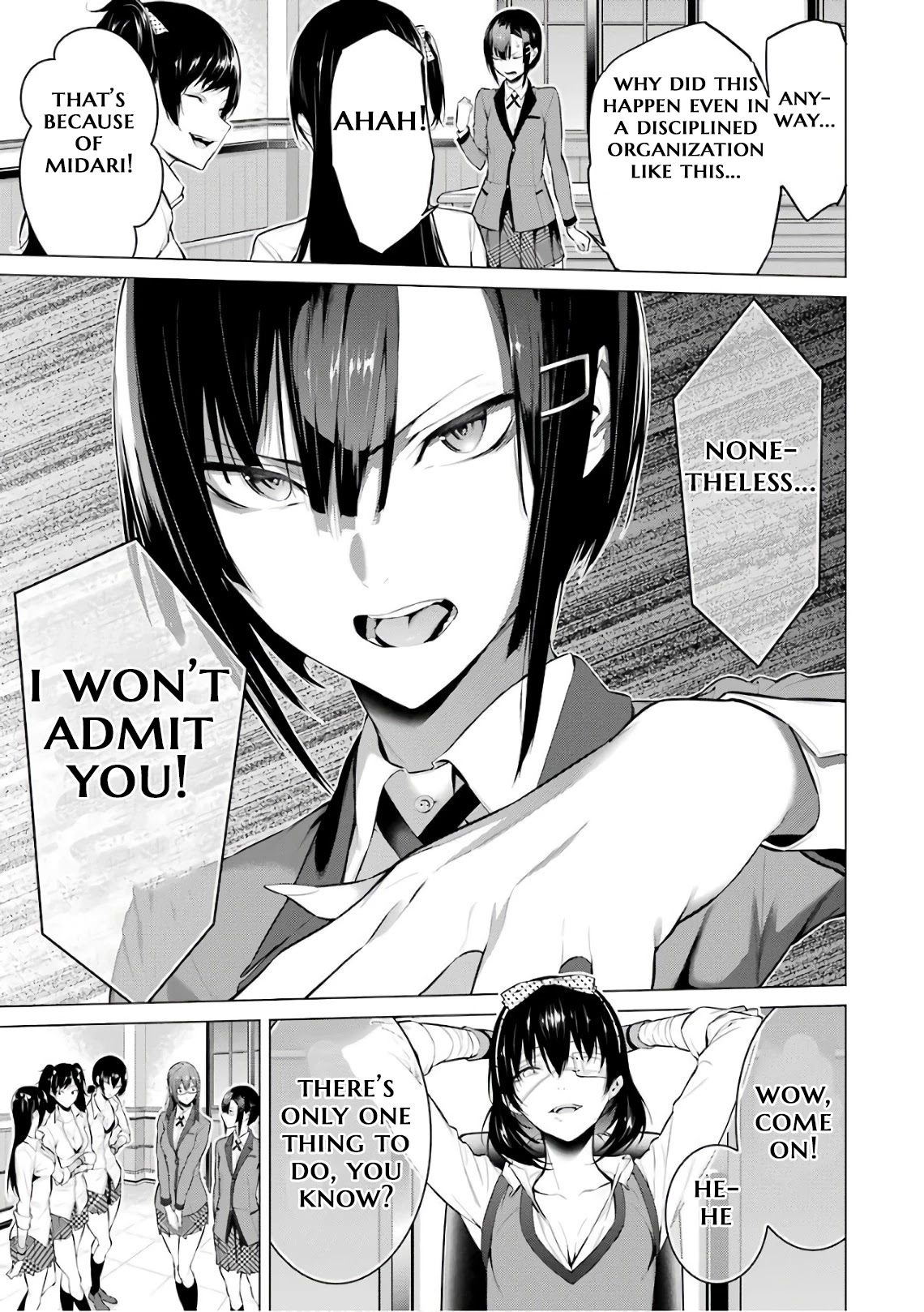 Kakegurui Midari Chapter 39 page 7 - Chapter 39: Stabbing woman 1