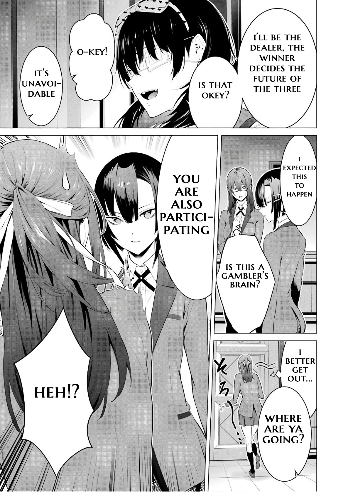 Kakegurui Midari Chapter 39 page 9 - Chapter 39: Stabbing woman 1