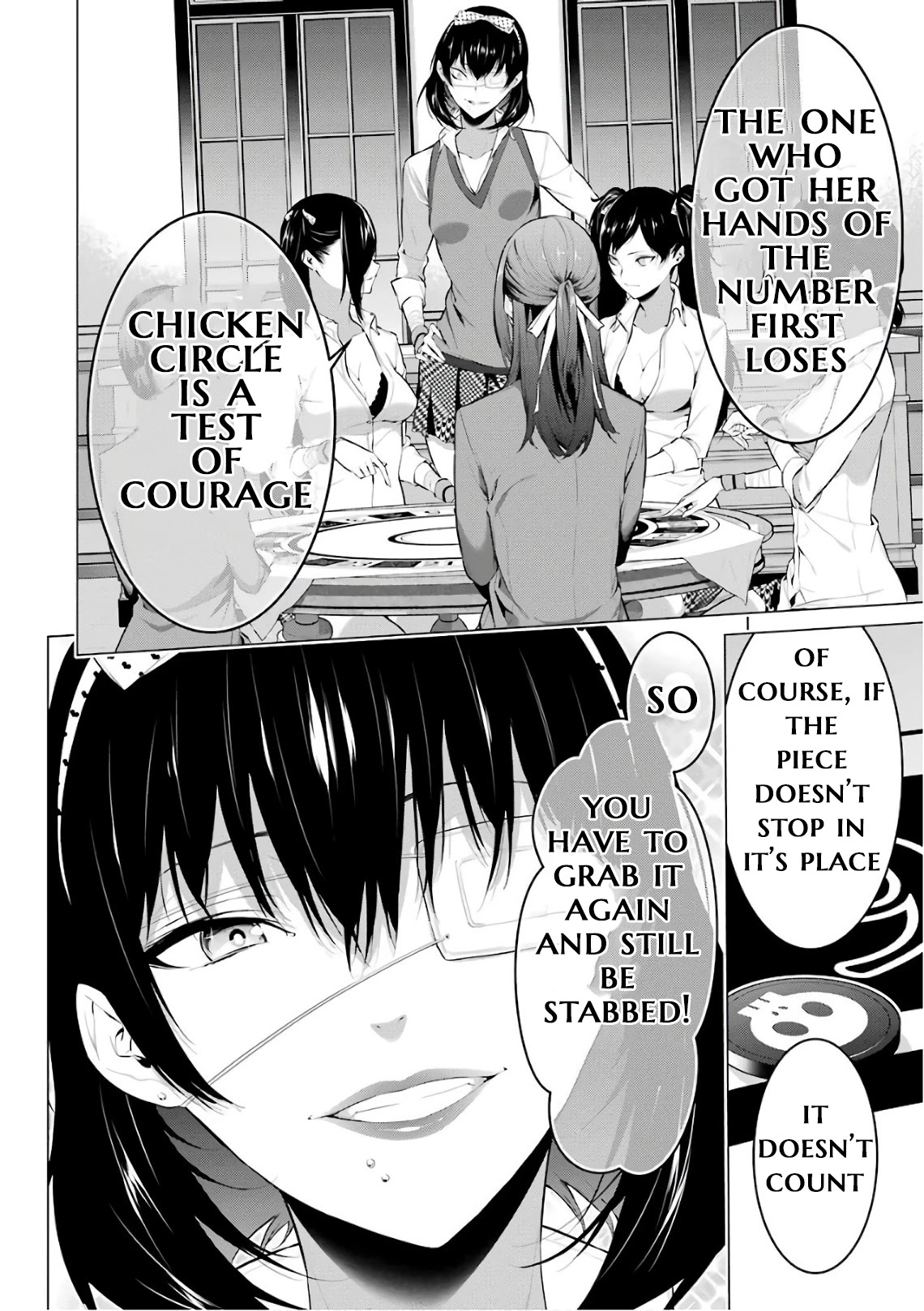 Kakegurui Midari Chapter 40 page 6 - Chapter 40: Stabbing woman 2