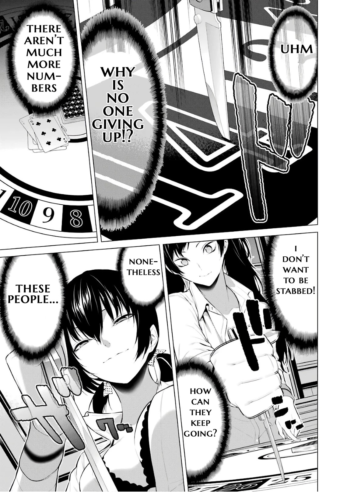 Kakegurui Midari Chapter 41 page 9 - Chapter 41: Stabbing woman 3