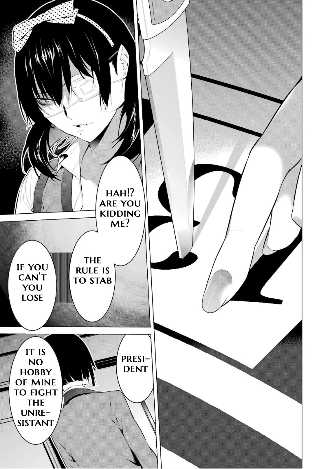 Kakegurui Midari Chapter 42 page 11 - Chapter 42: Stabbing woman 4