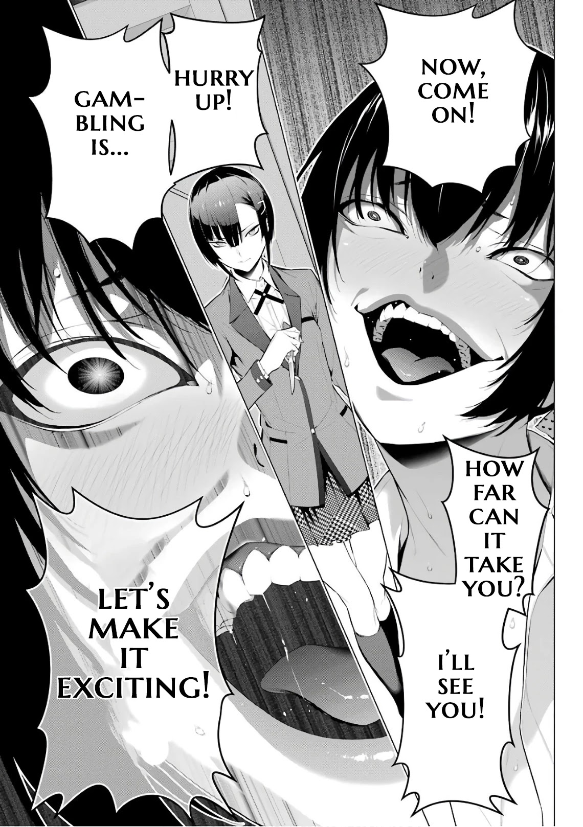 Kakegurui Midari Chapter 42 page 9 - Chapter 42: Stabbing woman 4