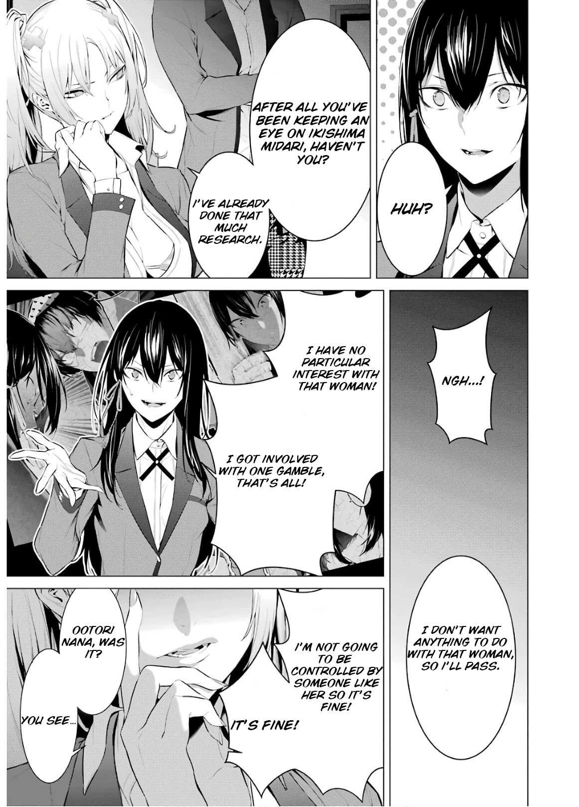 Kakegurui Midari Chapter 43 page 3 - Chapter 43: A Woman Called Nureba Ayame 1