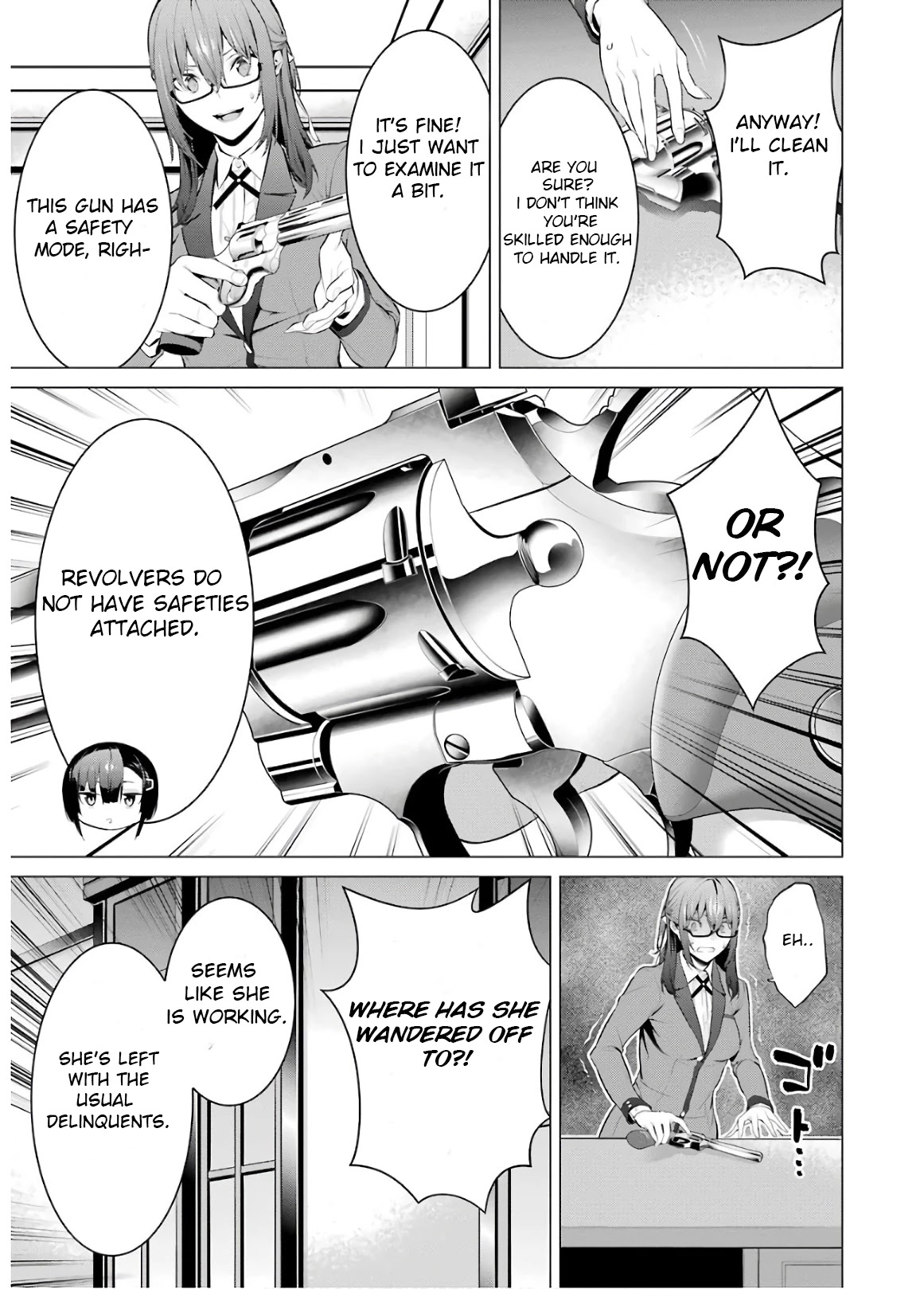 Kakegurui Midari Chapter 43 page 7 - Chapter 43: A Woman Called Nureba Ayame 1