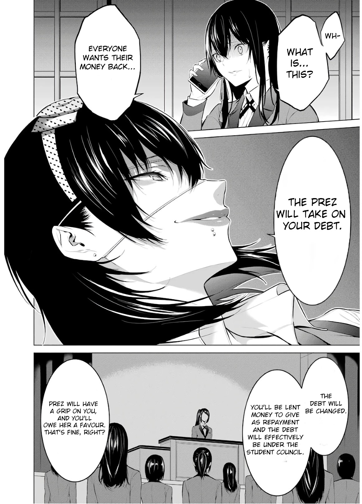Kakegurui Midari Chapter 44 page 8 - Chapter 44: A Woman Called Nureba Ayame 2