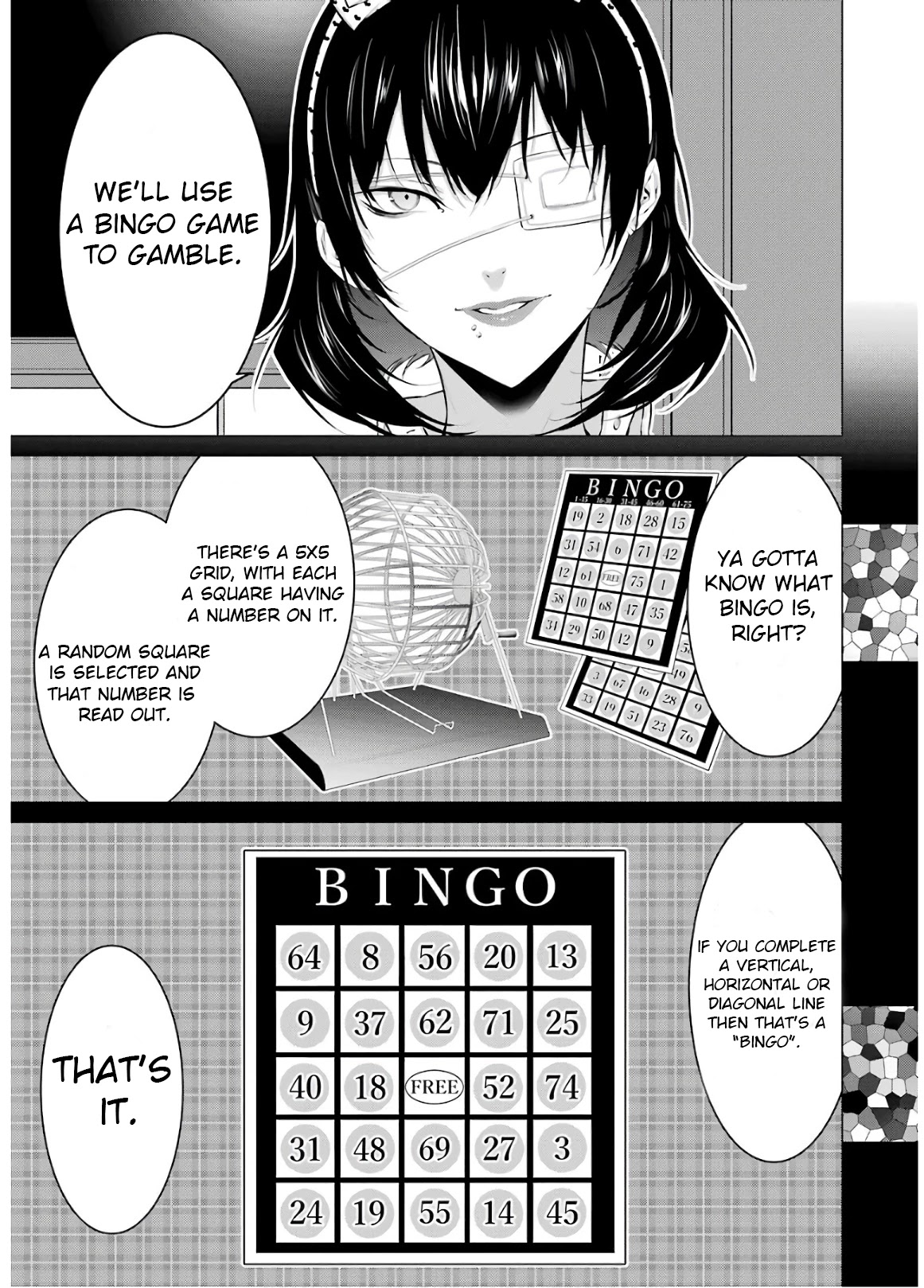 Kakegurui Midari Chapter 45 page 7 - Chapter 45: A Woman Called Nureba Ayame 3
