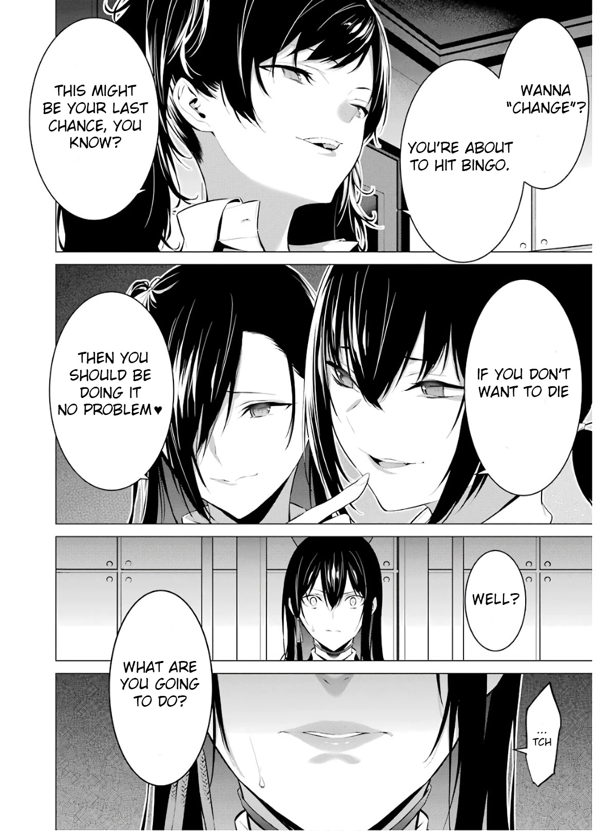 Kakegurui Midari Chapter 48 page 10 - Chapter 48: A Woman Called Nureba Ayame 6