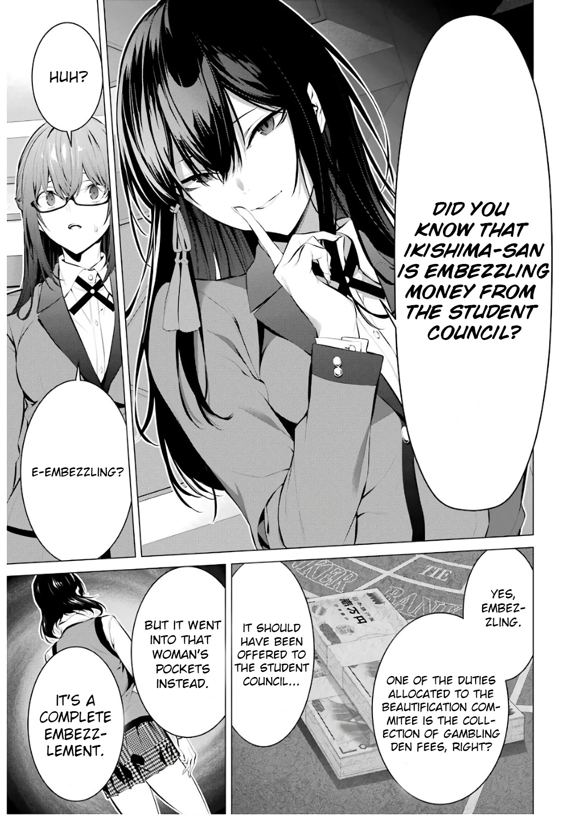 Kakegurui Midari Chapter 54 page 7 - Chapter 54: A Woman Called Nureba Ayame 12