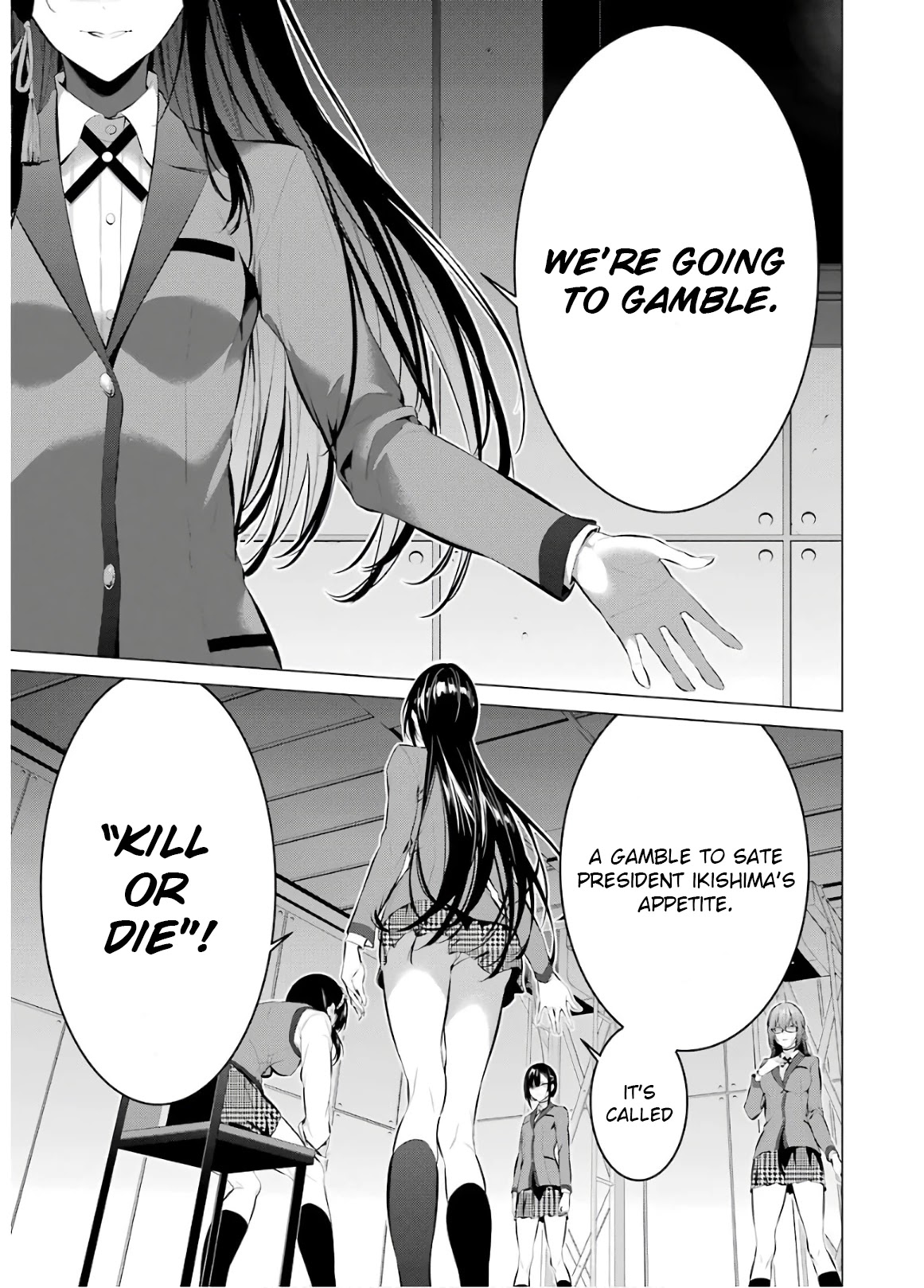 Kakegurui Midari Chapter 56 page 3 - Chapter 56: A Woman Called Nureba Ayame 14
