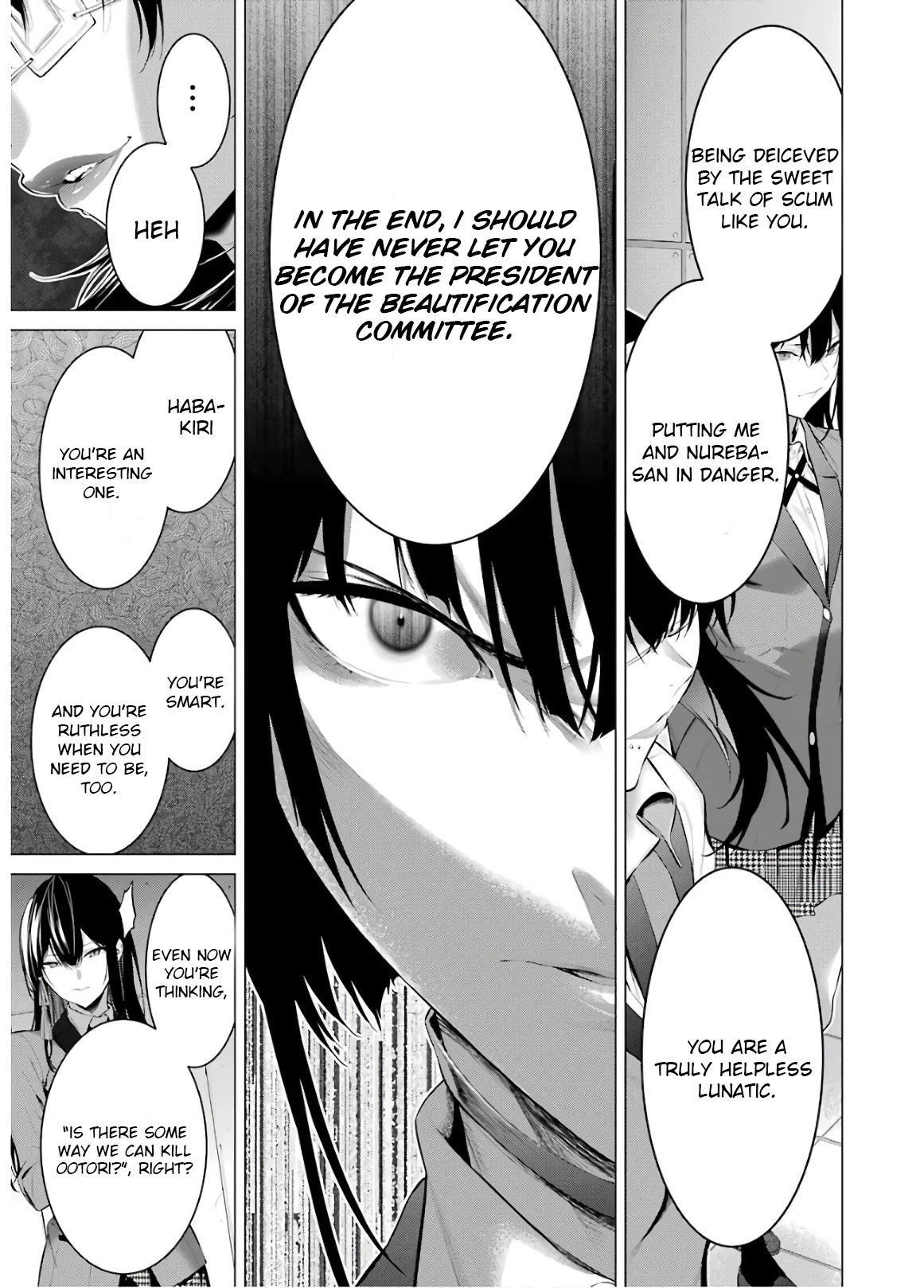 Kakegurui Midari Chapter 57 page 3 - Chapter 57: A Woman Called Nureba Ayame 15