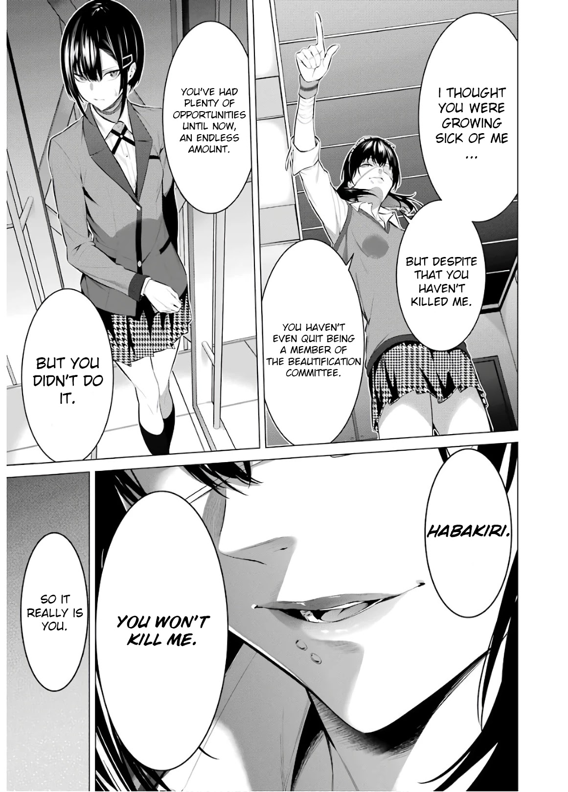 Kakegurui Midari Chapter 57 page 5 - Chapter 57: A Woman Called Nureba Ayame 15