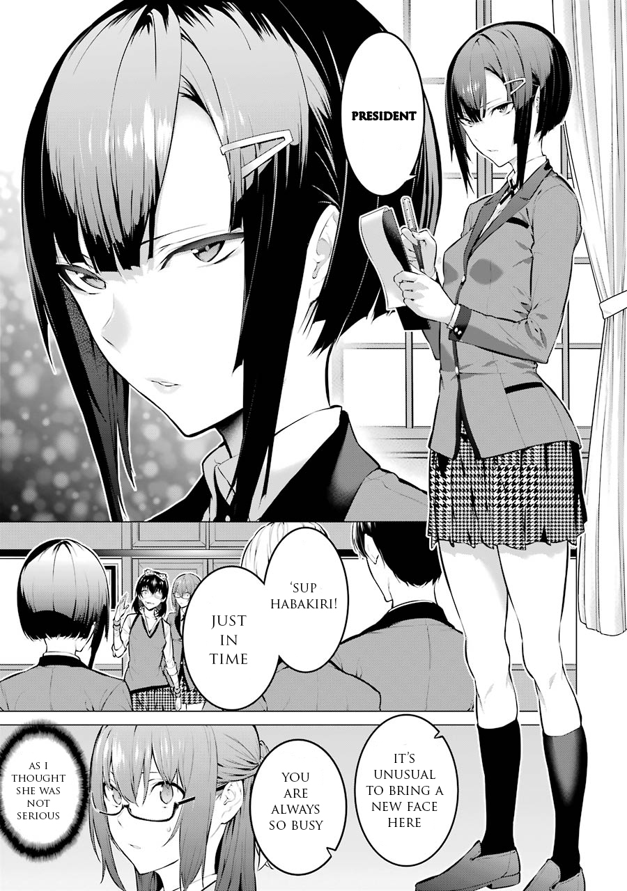 Kakegurui Midari Chapter 9 page 8 - Chapter 9: Hoarding woman 1