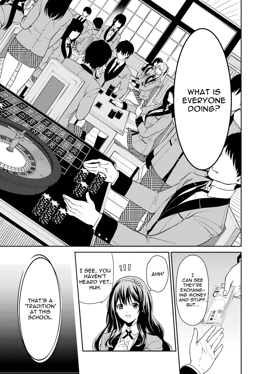 Kakegurui Twin Chapter 1 page 10 - Chapter 1 : The girl called Saotome Mary