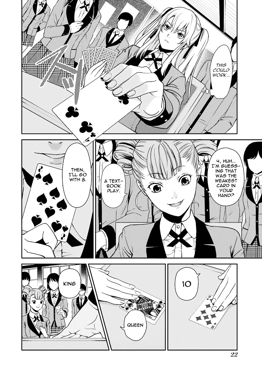 Kakegurui Twin Chapter 1 page 23 - Chapter 1 : The girl called Saotome Mary