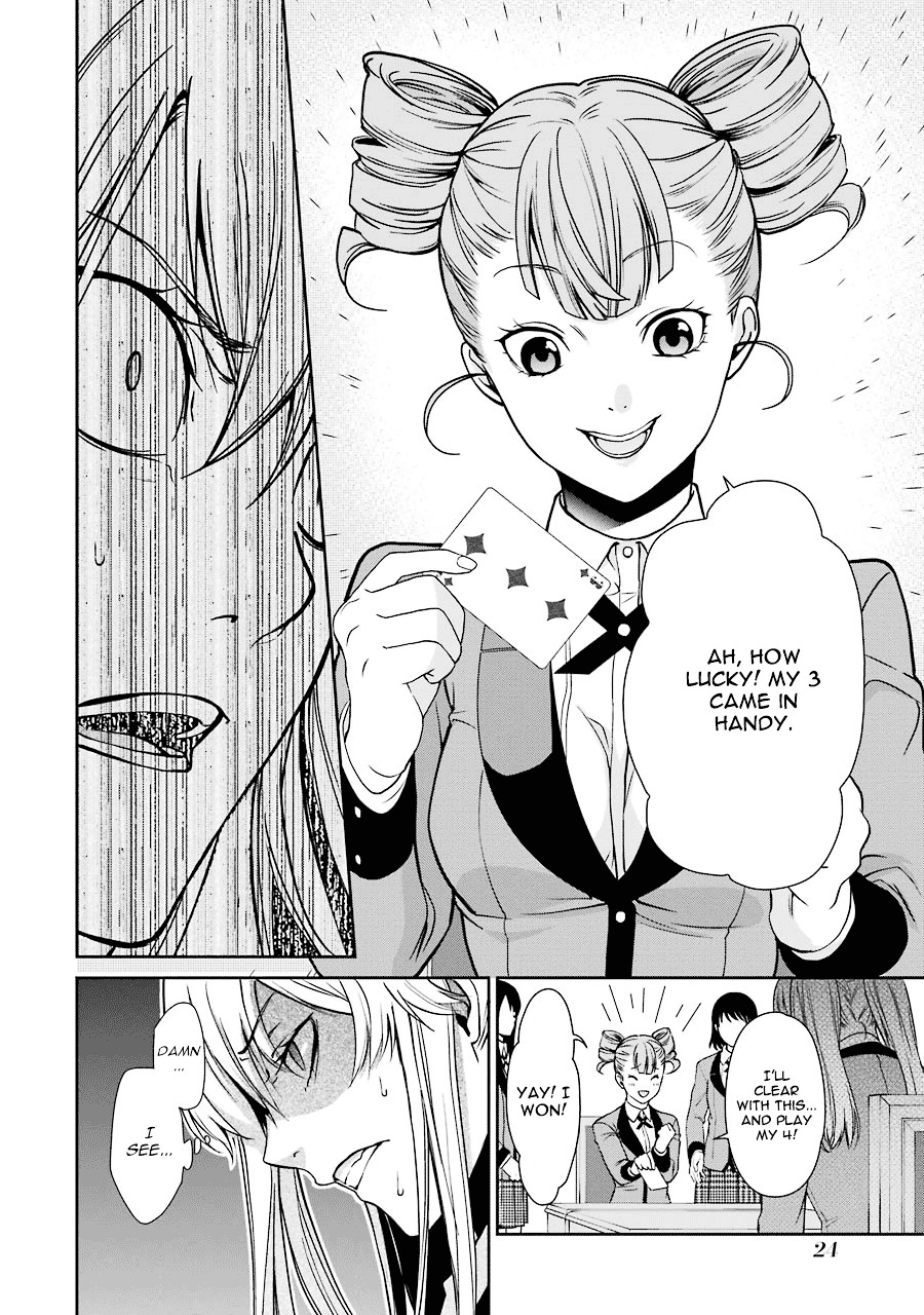 Kakegurui Twin Chapter 1 page 25 - Chapter 1 : The girl called Saotome Mary