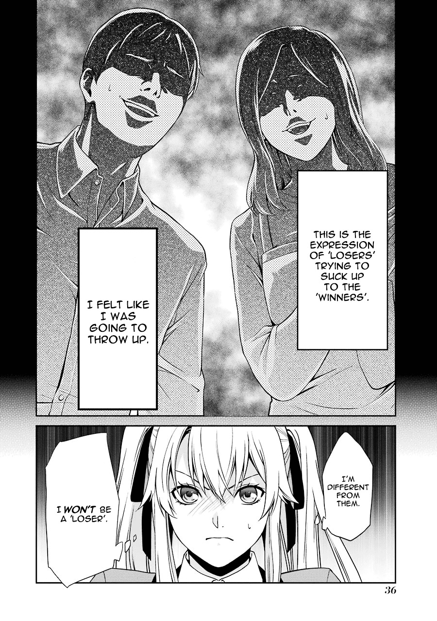 Kakegurui Twin Chapter 1 page 37 - Chapter 1 : The girl called Saotome Mary