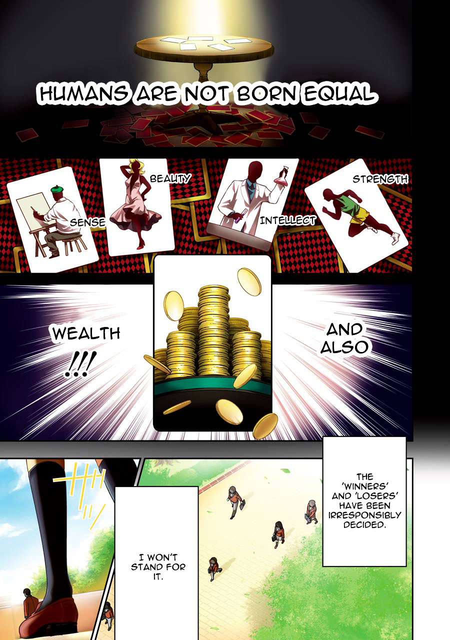 Kakegurui Twin Chapter 1 page 5 - Chapter 1 : The girl called Saotome Mary