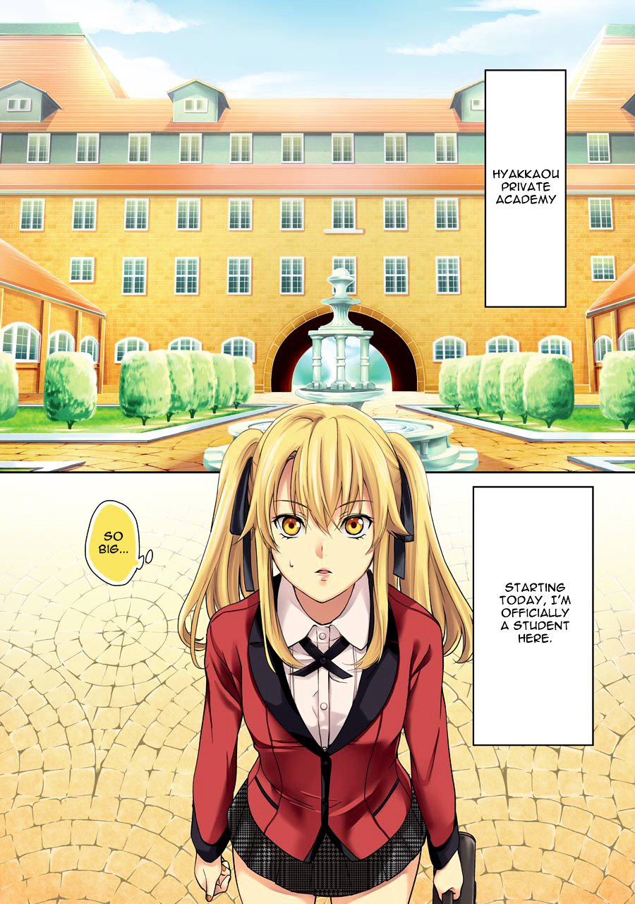 Kakegurui Twin Chapter 1 page 7 - Chapter 1 : The girl called Saotome Mary