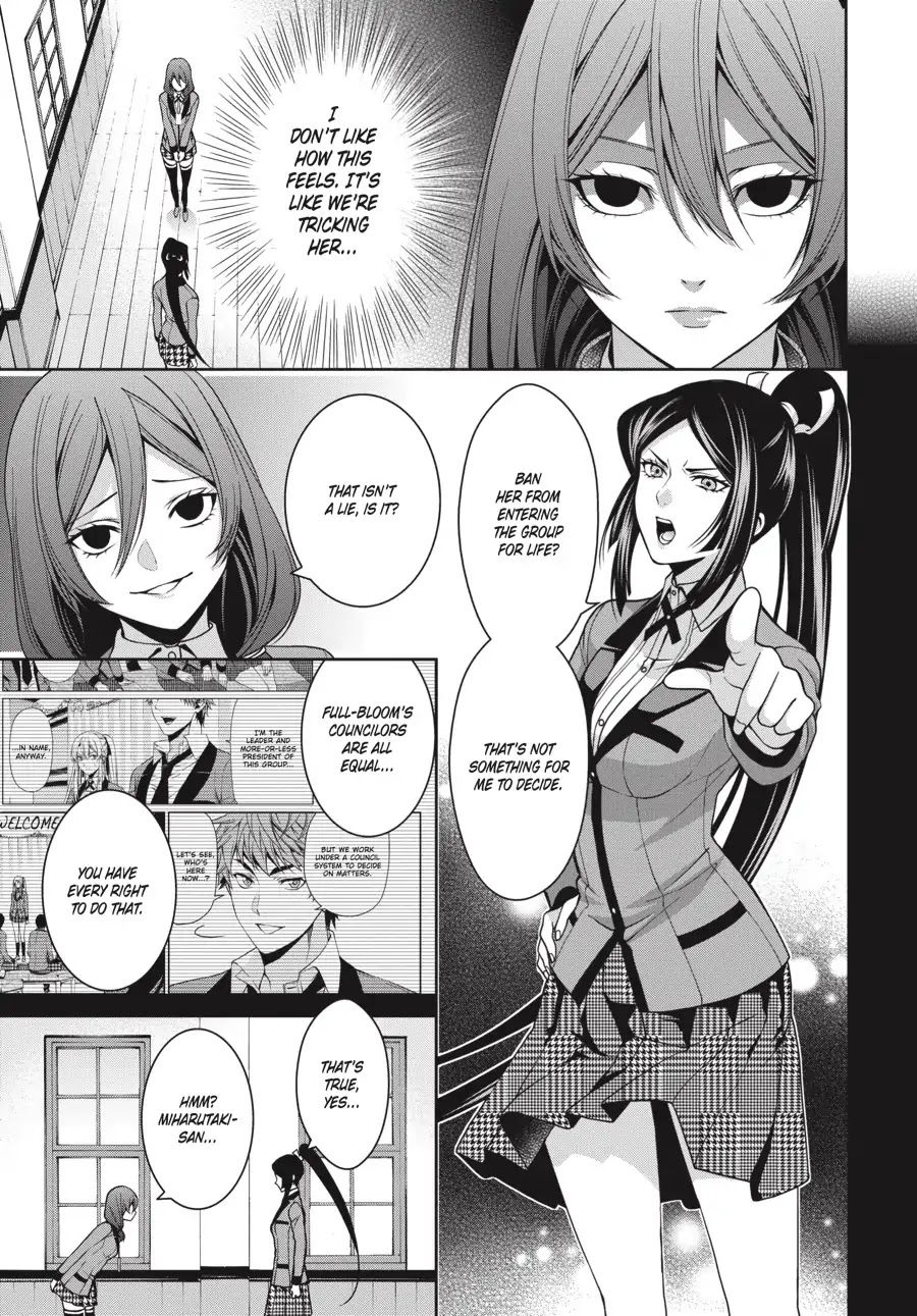 Kakegurui Twin Chapter 11 page 3 - Chapter 11: THE DECODING GIRLS