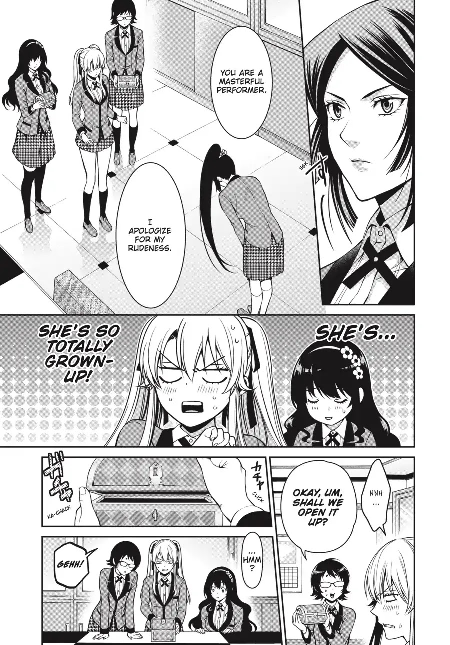 Kakegurui Twin Chapter 14 page 35 - Chapter 14: THE TWO-FACED GIRL