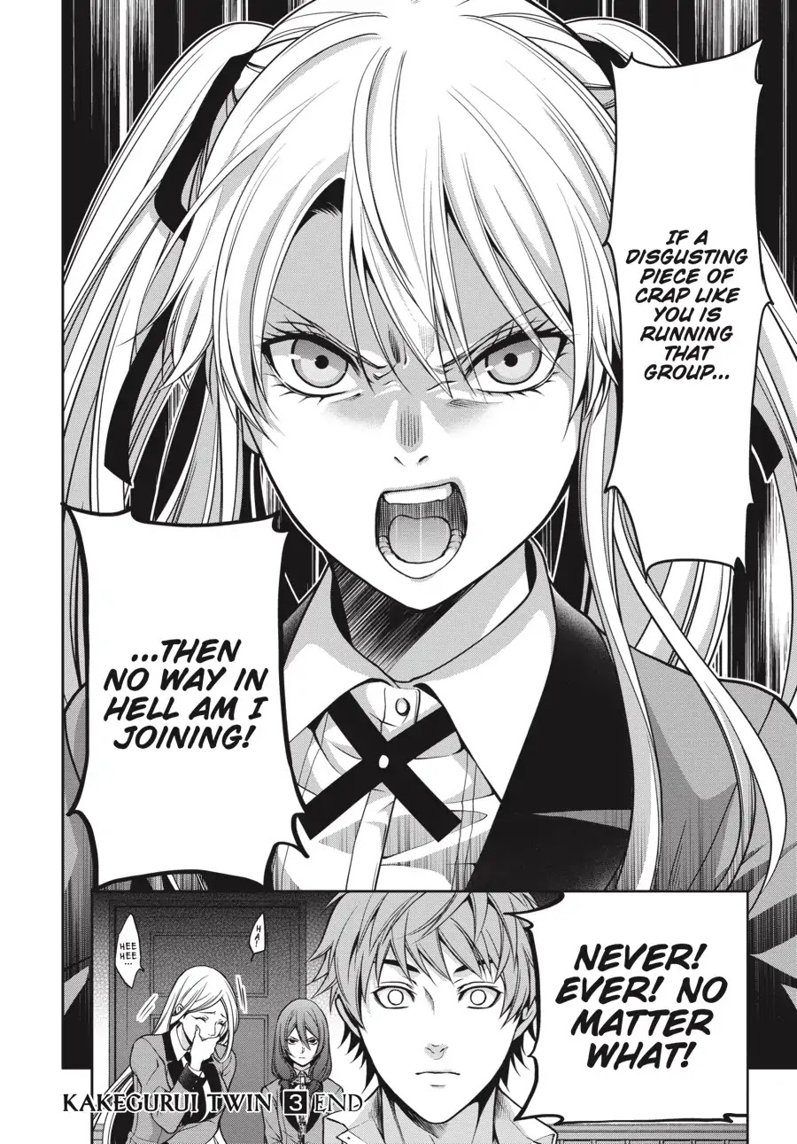 Kakegurui Twin Chapter 14 page 50 - Chapter 14: THE TWO-FACED GIRL