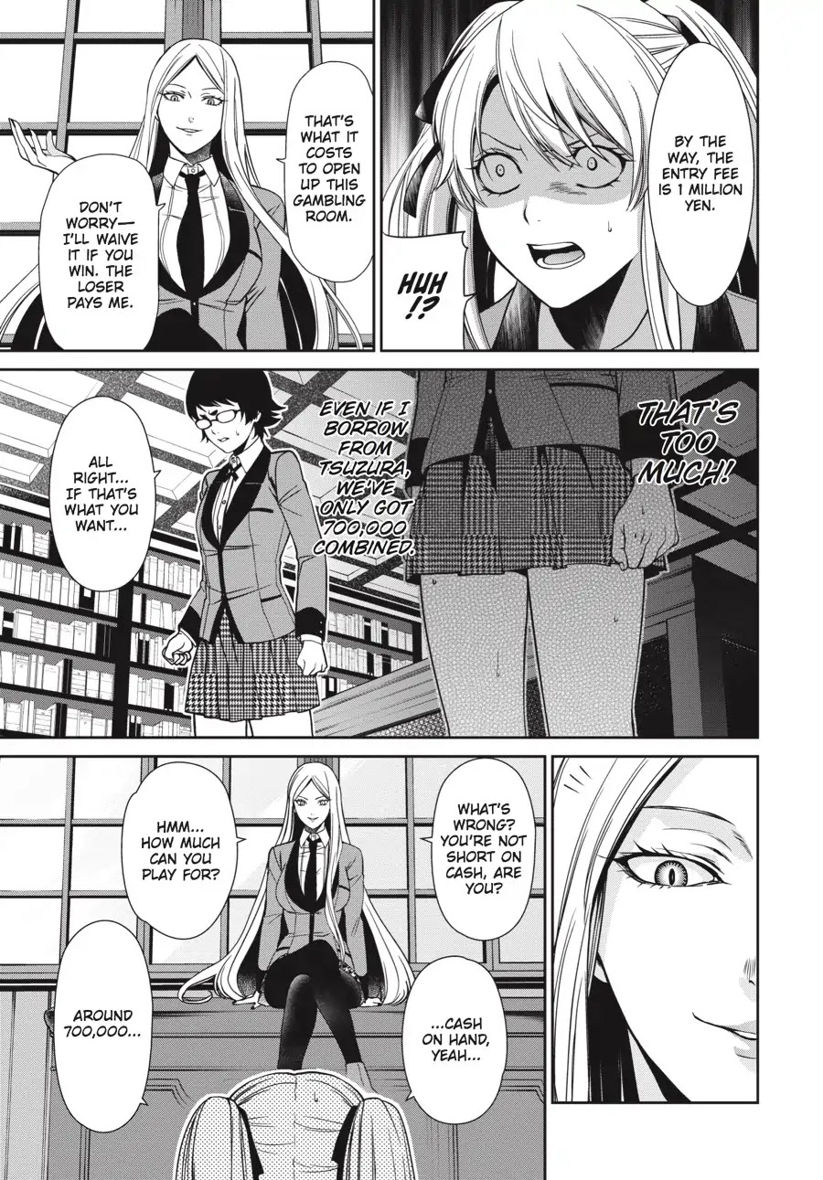 Kakegurui Twin Chapter 2 page 17 - Chapter 2: THE GIRL WHO OWNS AND THE GIRL WHO IS OWNED