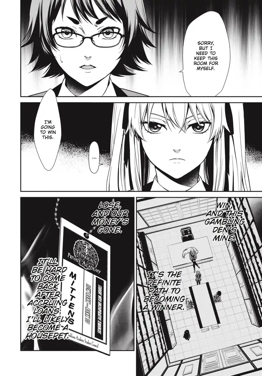 Kakegurui Twin Chapter 2 page 22 - Chapter 2: THE GIRL WHO OWNS AND THE GIRL WHO IS OWNED
