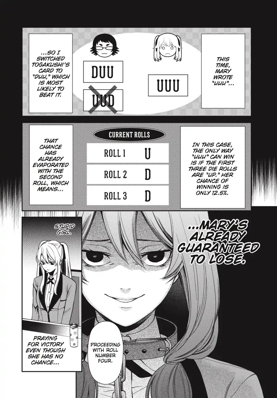 Kakegurui Twin Chapter 2 page 44 - Chapter 2: THE GIRL WHO OWNS AND THE GIRL WHO IS OWNED