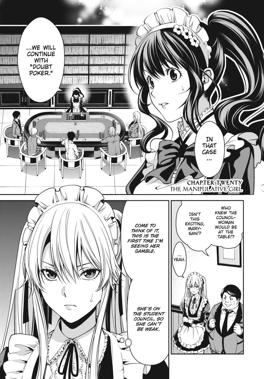 Kakegurui Twin Chapter 20 page 1 - Chapter 20