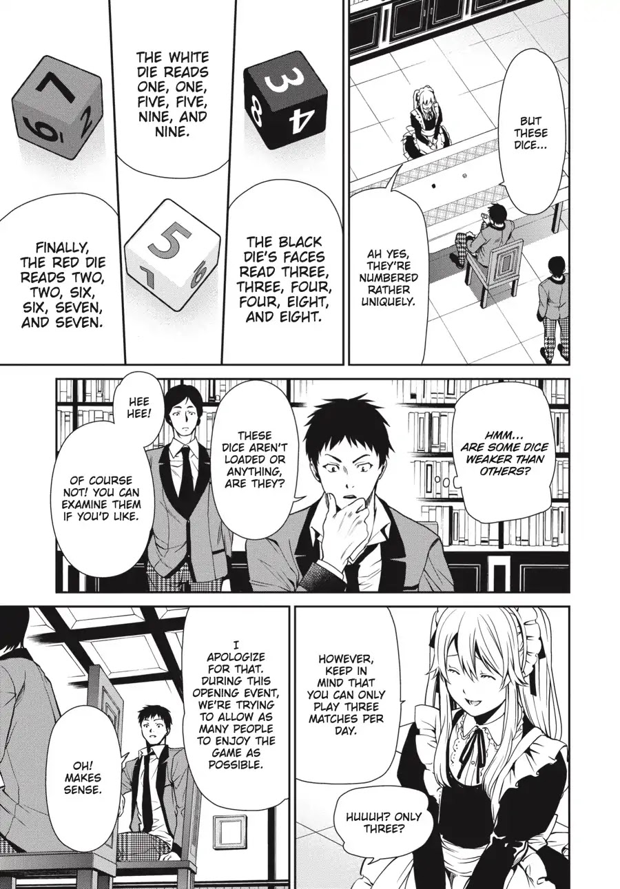 Kakegurui Twin Chapter 3 page 21 - Chapter 3: THE TARGETED GIRL