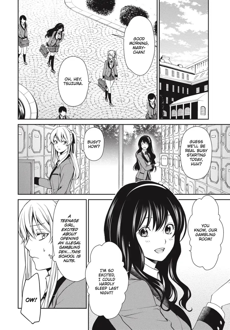 Kakegurui Twin Chapter 3 page 6 - Chapter 3: THE TARGETED GIRL