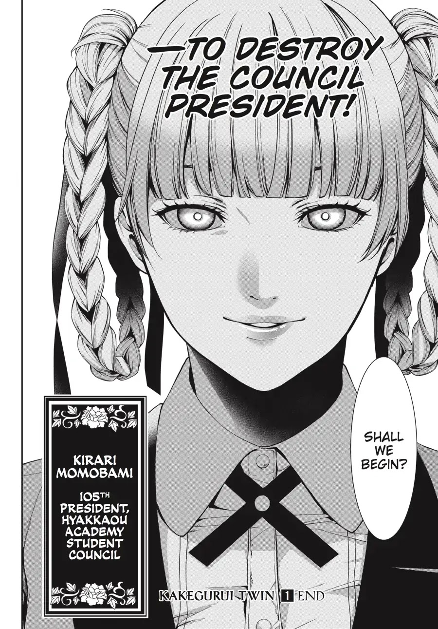 Kakegurui Twin Chapter 3 page 63 - Chapter 3: THE TARGETED GIRL