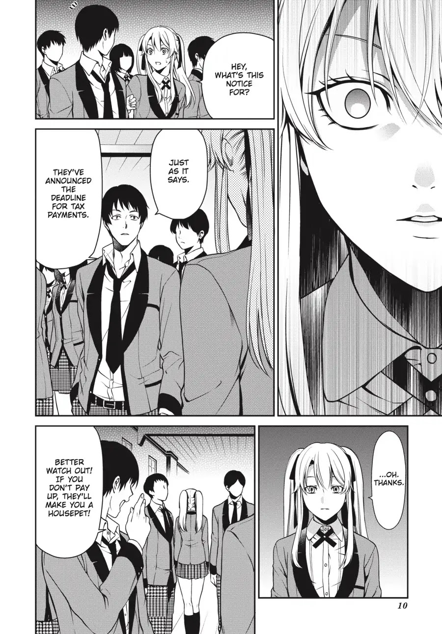 Kakegurui Twin Chapter 4 page 11 - Chapter 4: THE ENTICED GIRL