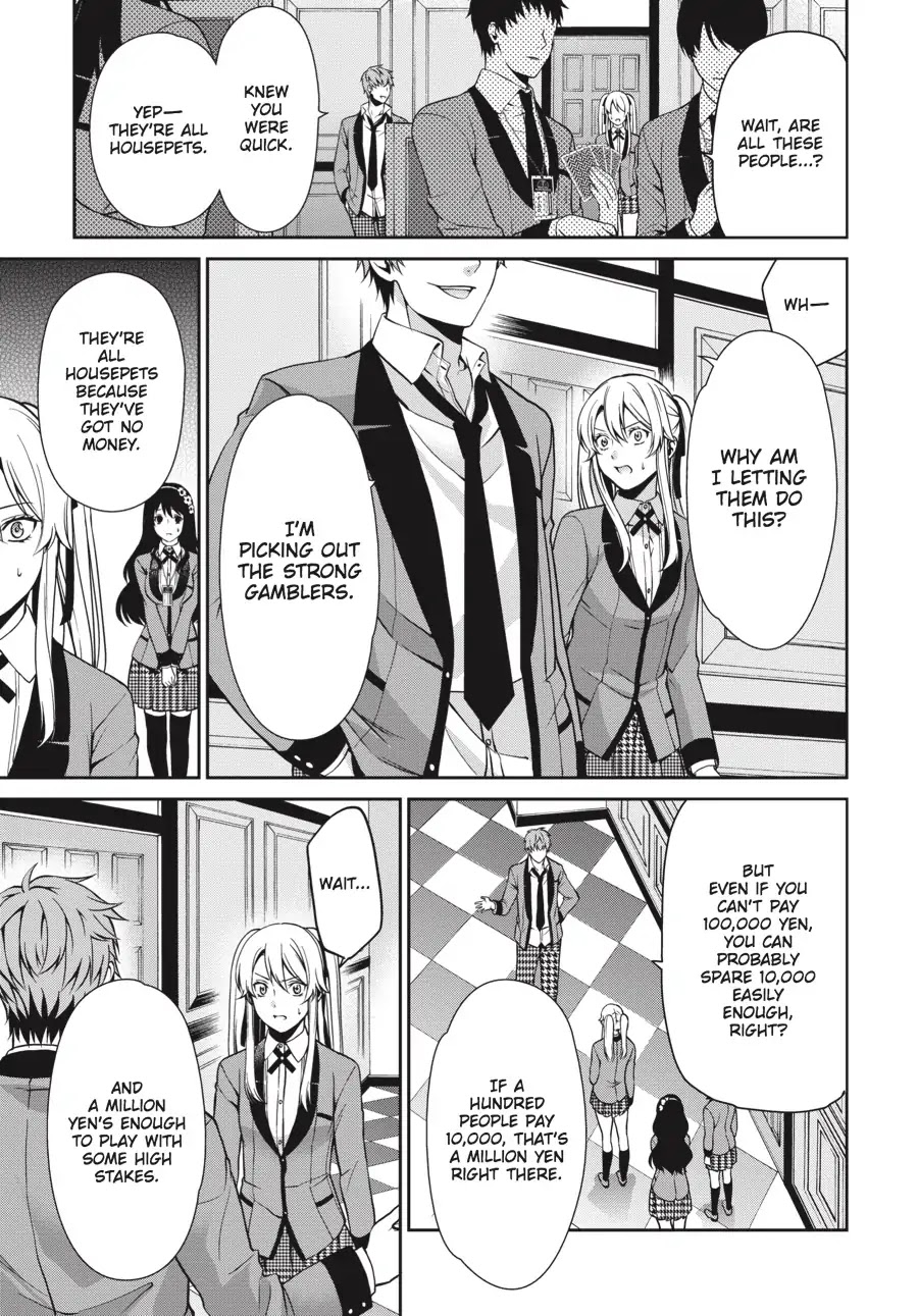 Kakegurui Twin Chapter 4 page 22 - Chapter 4: THE ENTICED GIRL
