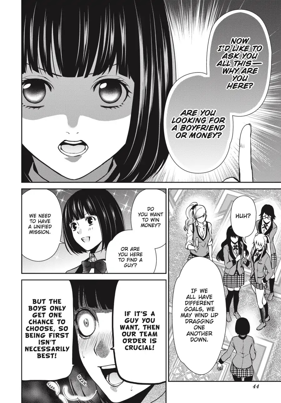 Kakegurui Twin Chapter 4 page 44 - Chapter 4: THE ENTICED GIRL