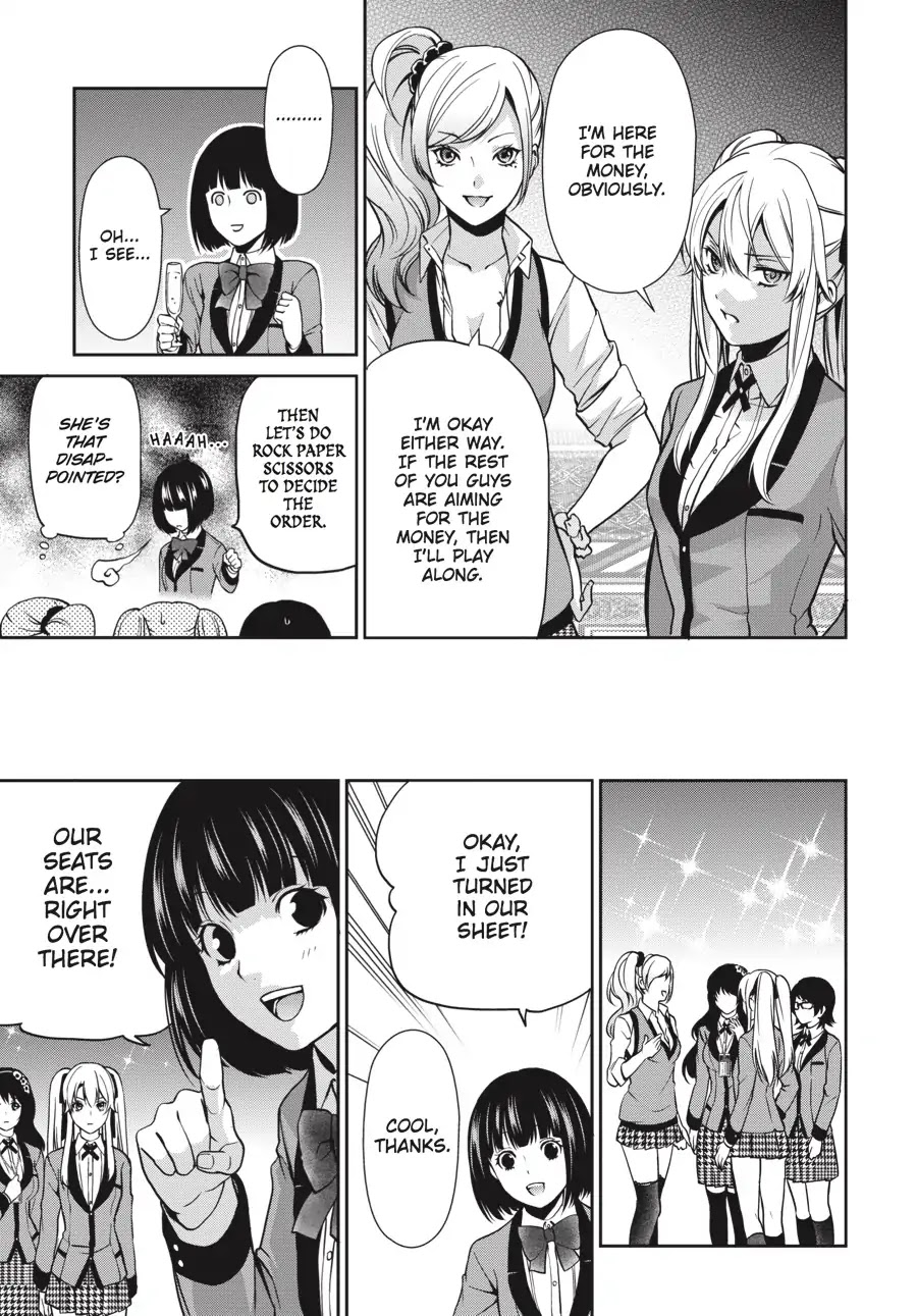 Kakegurui Twin Chapter 4 page 45 - Chapter 4: THE ENTICED GIRL
