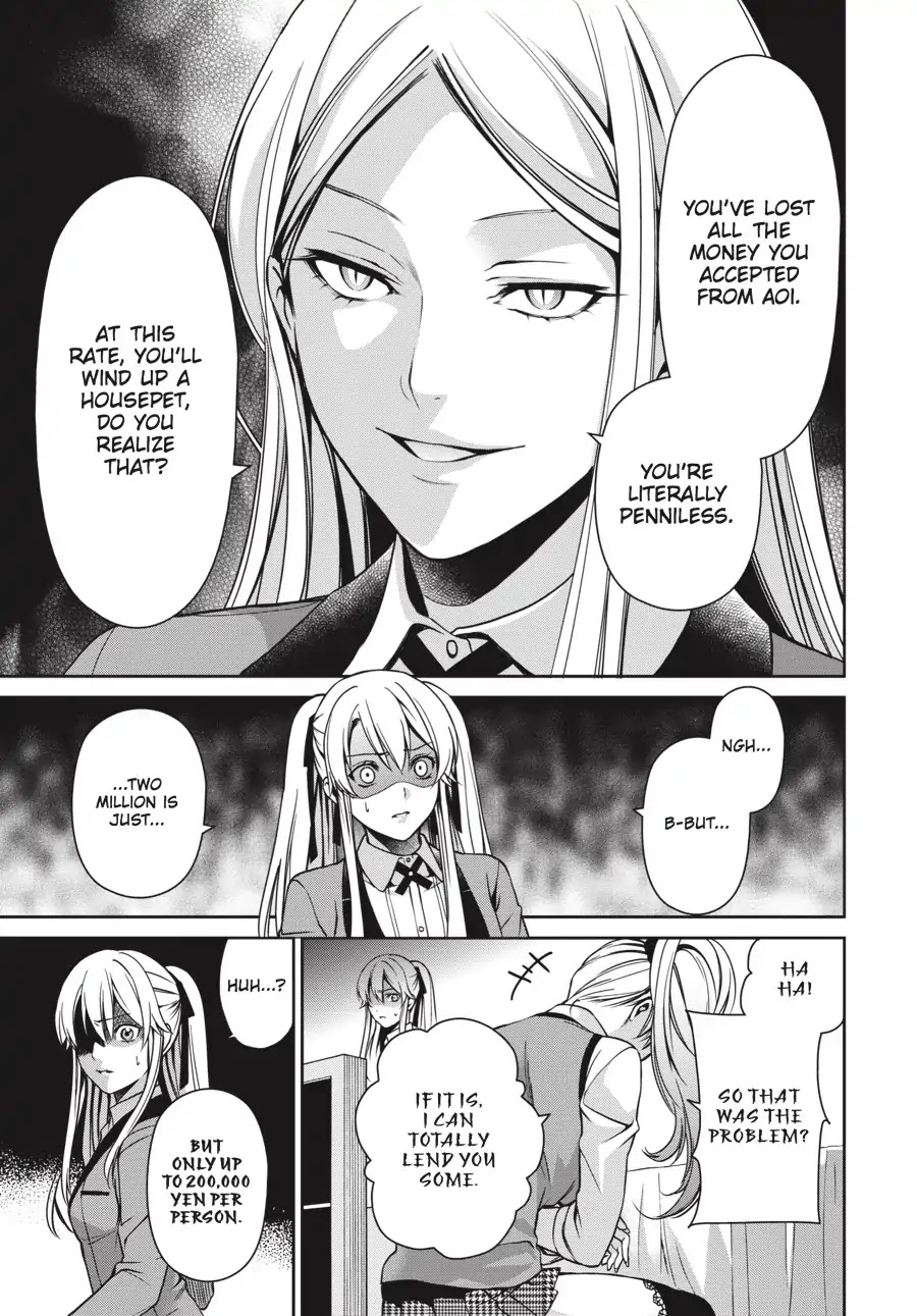 Kakegurui Twin Chapter 5 page 50 - Chapter 5: THE BACKSTABBING GIRL