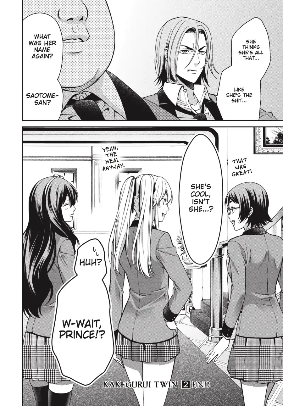 Kakegurui Twin Chapter 8 page 33 - Chapter 8: THE CONFESSION GIRLS